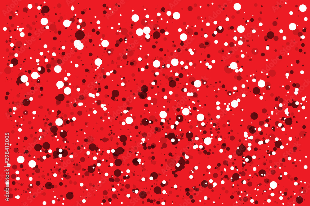 Poster halftone abstract black random dots. vector