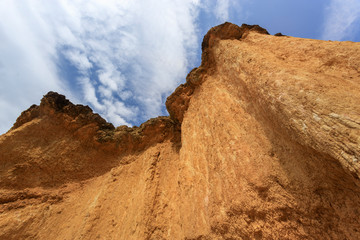 Fototapeta premium Phae Muang Phi Forest Park, Phrae, Thailand.