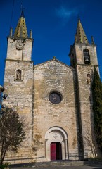 Goudargues, Gard, Occitanie, France.