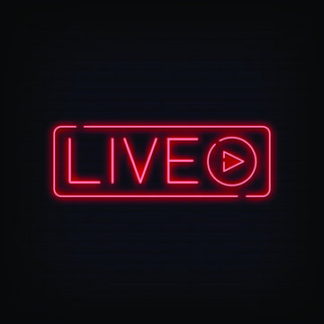 Live Neon Sign Images – Browse 9,765 Stock Photos, Vectors, and Video |  Adobe Stock