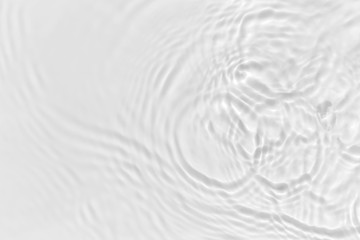 Fototapeta na wymiar Water waves on the pool. Abstract background. Black and white concept.