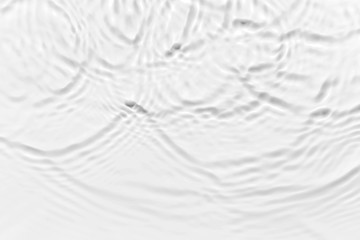 Fototapeta na wymiar Water waves on the pool. Abstract background. Black and white concept.