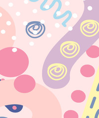 Fashionable graphic design for banner, poster, card, cover, invitation, posters, brochure, flyer.