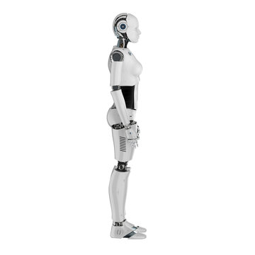 robot with thumbs up