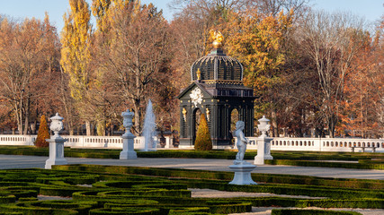 Park Branickich jesienią, Wersal Podlasia, Białystok, Podlasie, Polska © podlaski49