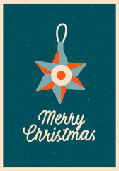 Christmas winter holiday card