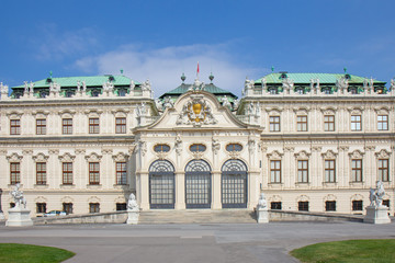 Fototapeta na wymiar Schloss Belvedere , Wien , Sehenswürdigkeiten