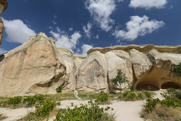 Rock Formations in Pasabag Monks Valley, Cappadocia, Nevsehir, Turkey