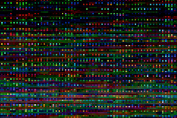 Pixel pattern of a digital glitch / Abstract background, pattern of a digital glitch.