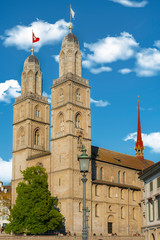 Obraz premium Walking around Zurich, Switzerland