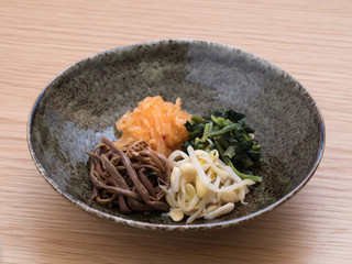 ナムルの盛り合わせ