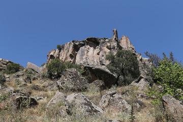 Ihlara Valley in Cappadocia, Turkey