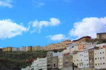 Fototapeta na wymiar view of Las Palmas