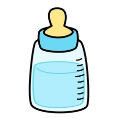 哺乳瓶　水