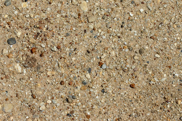 Small gravel,background made of a closeup of a pile of pebbles