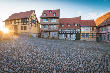 Fachwerk Häuser in Quedlinburg - Harz © kentauros