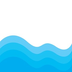 Fototapeta premium wave background vector illustration design 