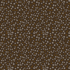 Fashionable pattern in small flowers. Floral seamless background for textiles, fabrics, covers, wallpapers, print, gift wrapping and scrapbooking. Raster copy.