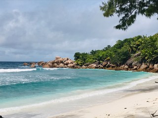 Beautiful Seychelles beach