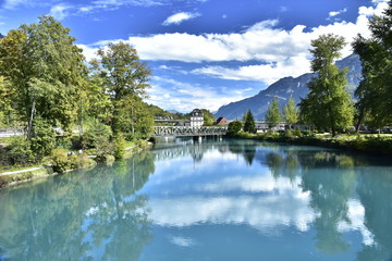 Fototapeta premium スイスのインターラーケン