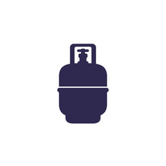 gas cylinder, LPG tank icon