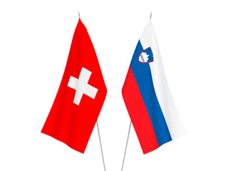 Slovenia and Switzerland flags