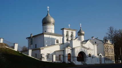 Old beautiful houses, buildings, architectural monuments