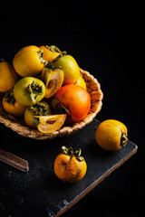 Sweet small persimmons