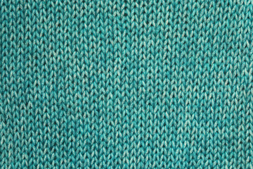 Green textured Knitted background.