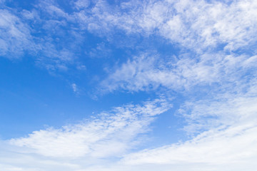 blue sky with clouds