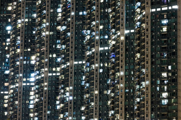 Fototapeta na wymiar Hochhäuser in Hong Konng 