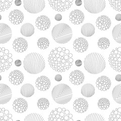 Circle lines pattern vector illustration 