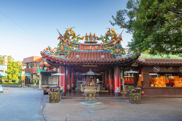 Tzunan Temple in Nantou, Taiwan.  It is known for lending 