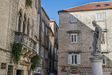 Fototapeta na wymiar stare miasto Trogir w Chorwacji