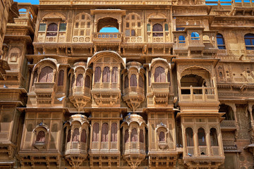 Fototapeta premium Patwon ki Haveli/ Patwa Haveli (Kothari's Patwa Haveli) Rajasthan India