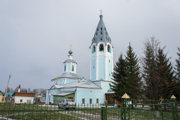 Assumption Church (1730) in Chukhloma, Kostroma Region.