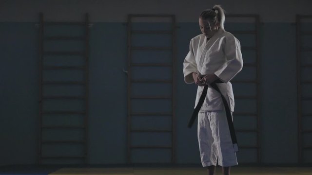 judo women on the tatami