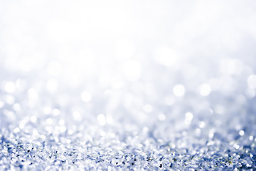 Christmas bokeh background texture abstract light glittering stars on bokeh. glitter vintage lights...