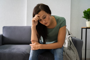 Obraz premium Stressed Woman