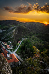 Saint John under the Cliff is a village in the Central Region , district of Beroun , about 30 km southwest of Prague, less than 5 km east of Beroun. Lies in the heart of the Protected Landscape Area.