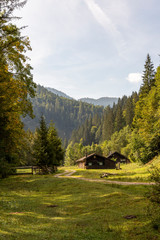 Nature panorama in the austrian alps - 298466875