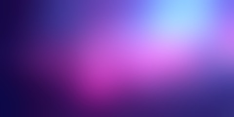 Empty cosmic background. Blurred dark violet sky abstract texture. Defocused pink light illustration. Magical space banner. Romantic style.