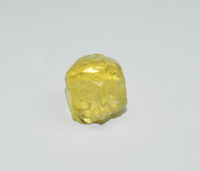 heliodor Beryl raw gemstone