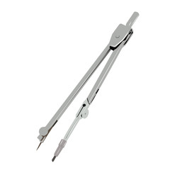 compass drawing tool vector illustration