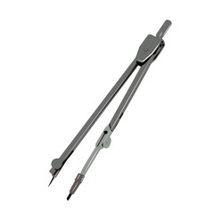 compass drawing tool vector illustration