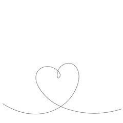 Heart love background design, vector illustration