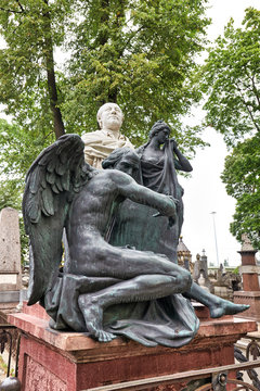 St. Petersburg Russia. Tikhvin Cemetery