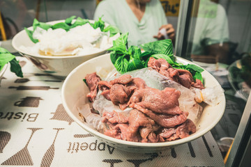 I ate wonderful Thai food.