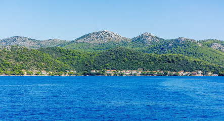 Fototapeta premium Croatia landscape and coastline.