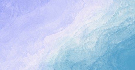 Fototapeta premium Abstract colorful watercolor paint pastel tone blue green violet purple background with liquid fluid texture for background, banner